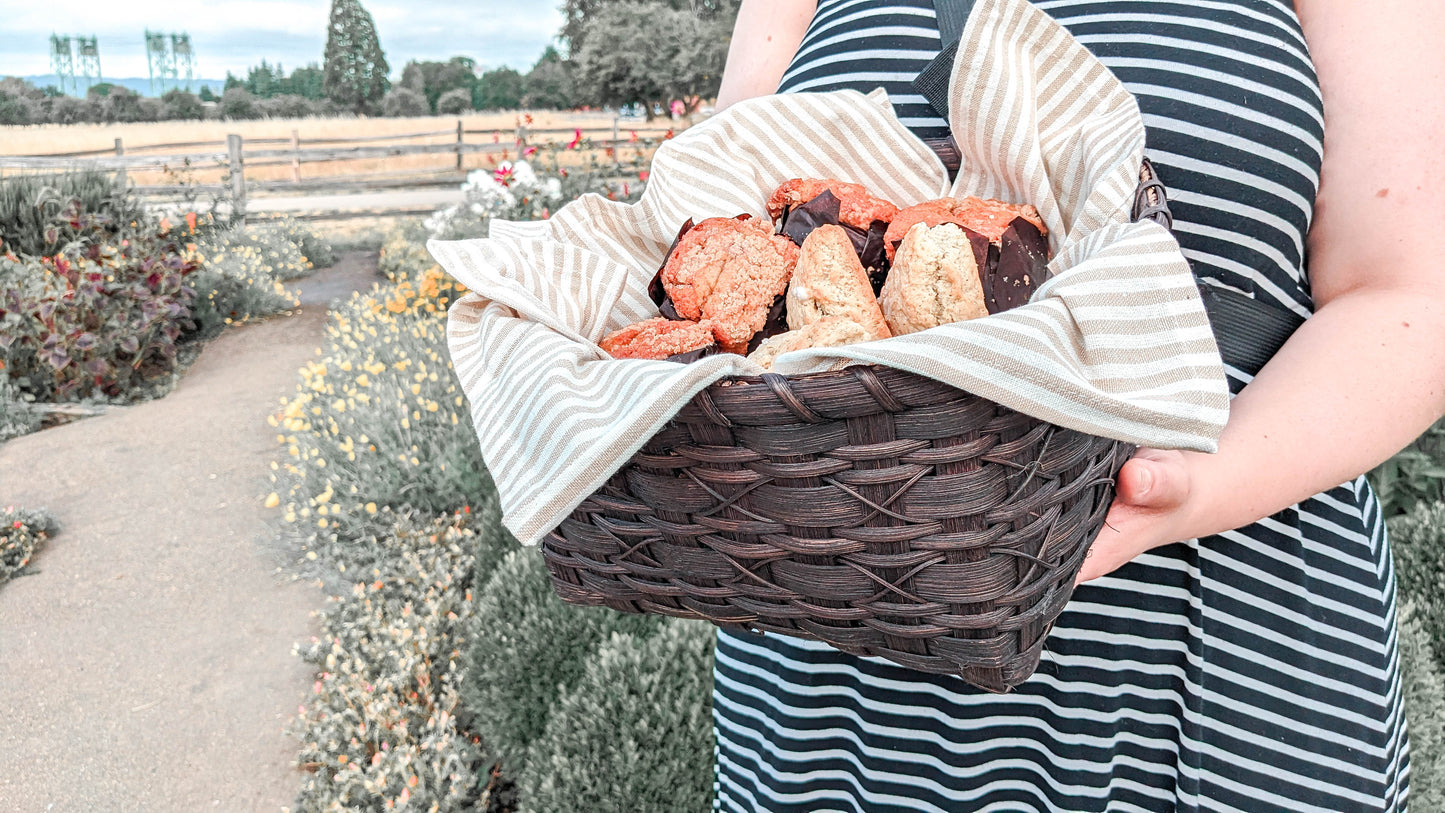 VIDEO Course - Cross-Stitch Napkin Basket