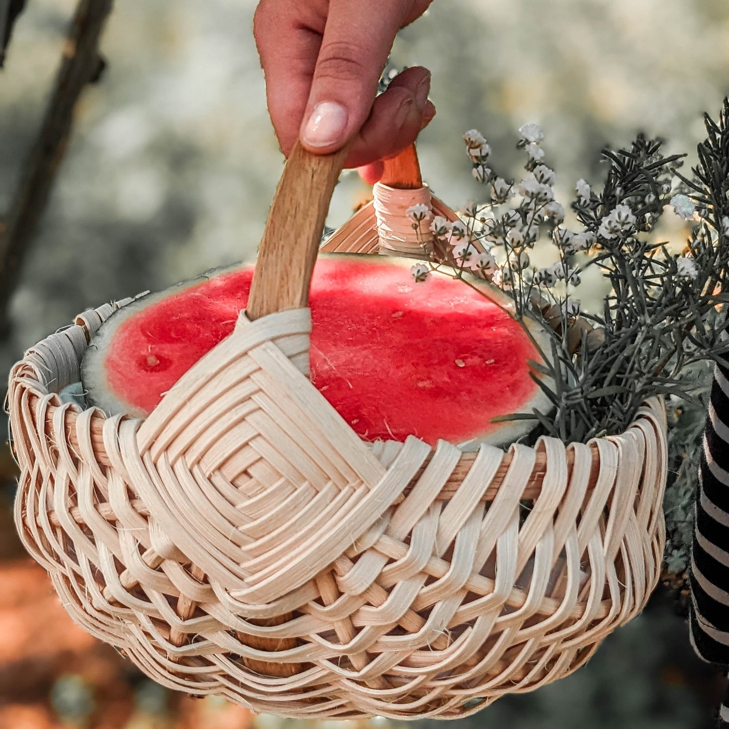 VIDEO Course - Small Melon Basket - Textile Indie