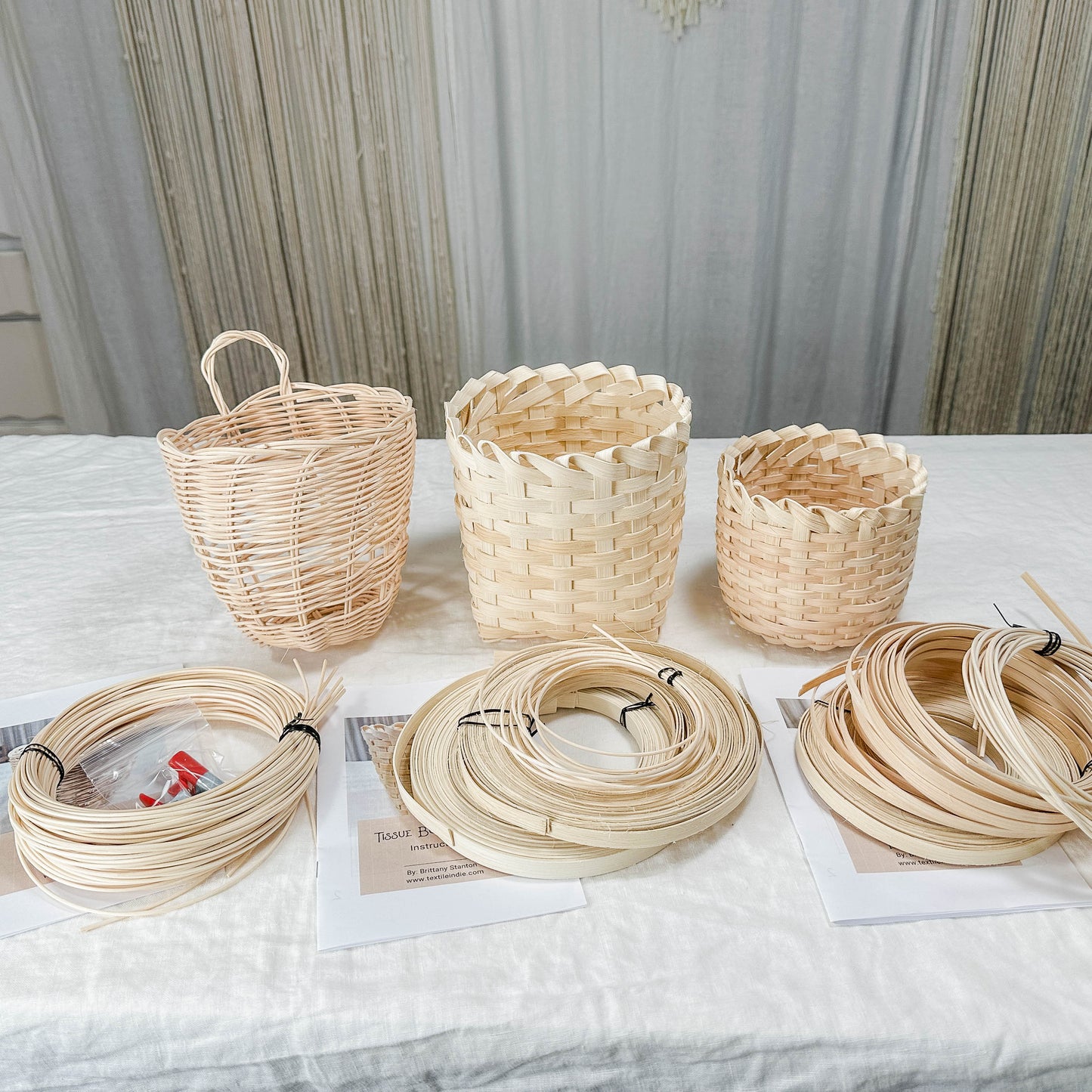 Beginner Basketry Kit Set