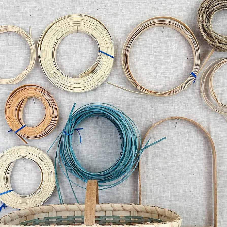 Colorful Market Basket Weaving Kit (Close Out)
