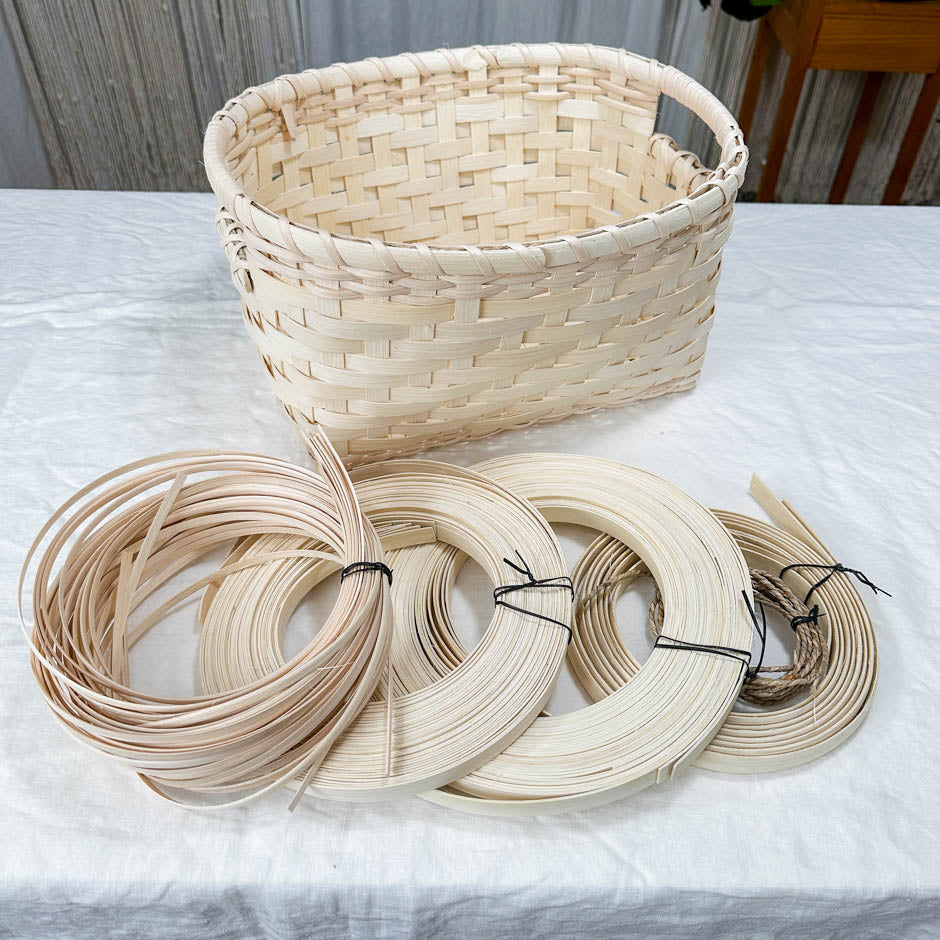 Handled Storage Basket Weaving Kit