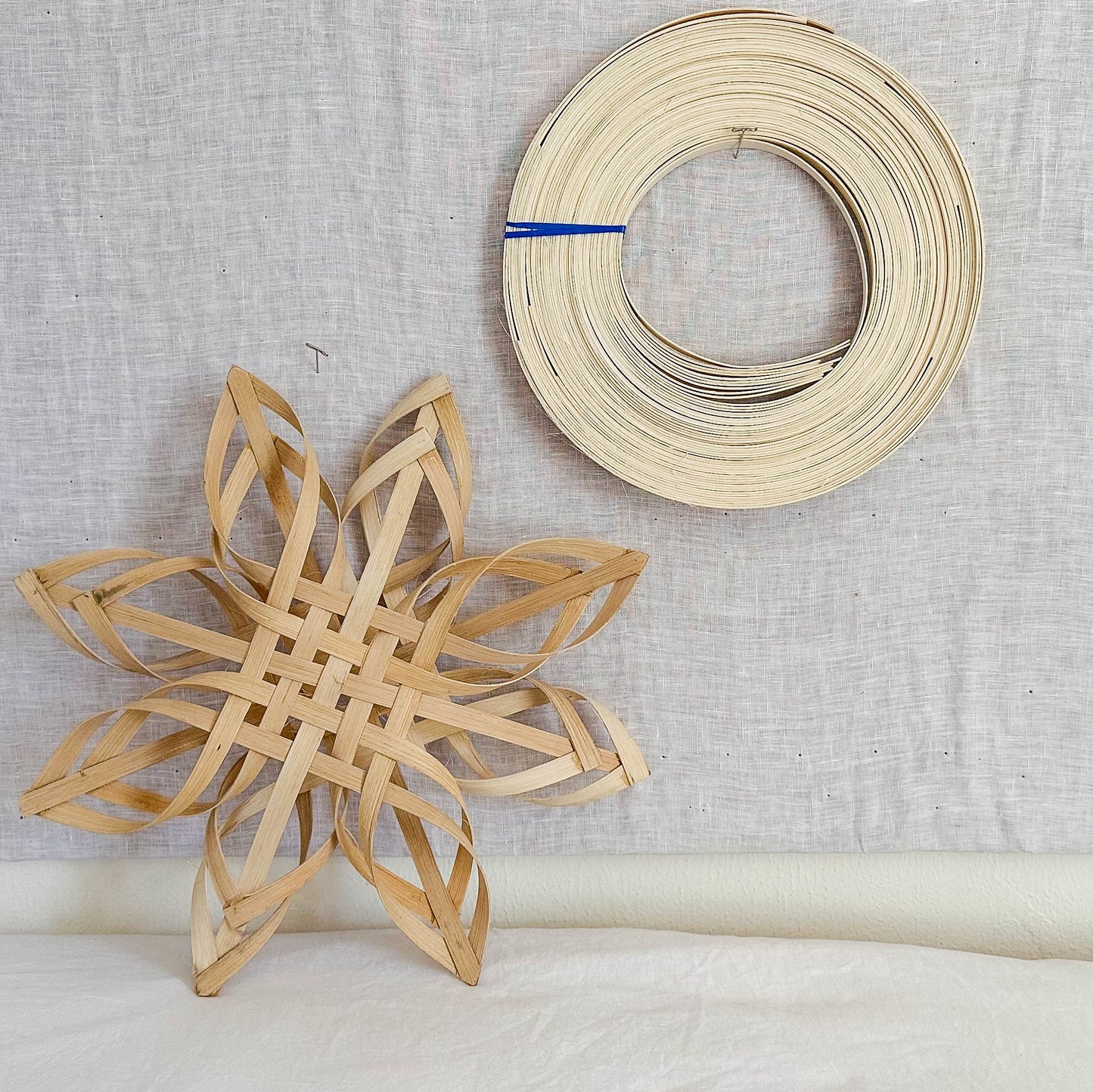 Carolina Snowflakes Kit: Set of 3 (15" stars) - Textile Indie