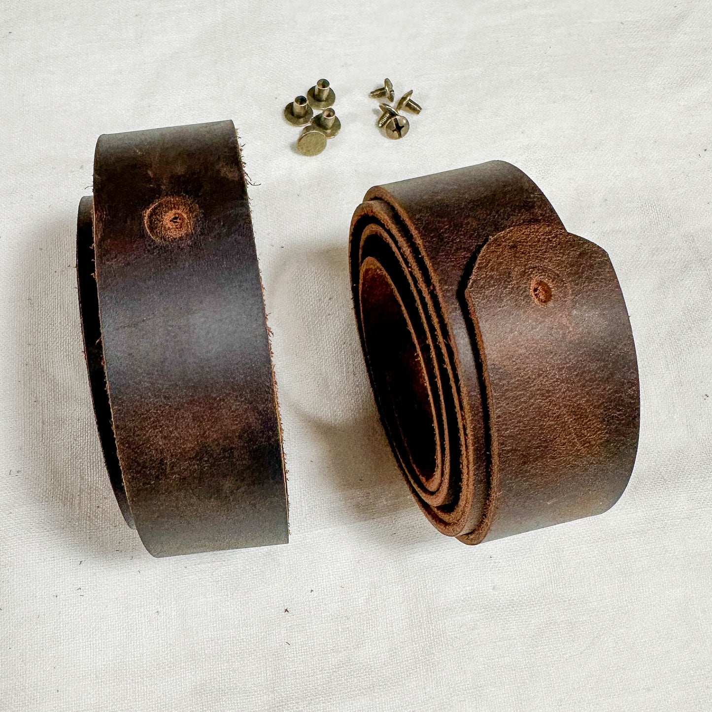 Leather Handles and Hardware