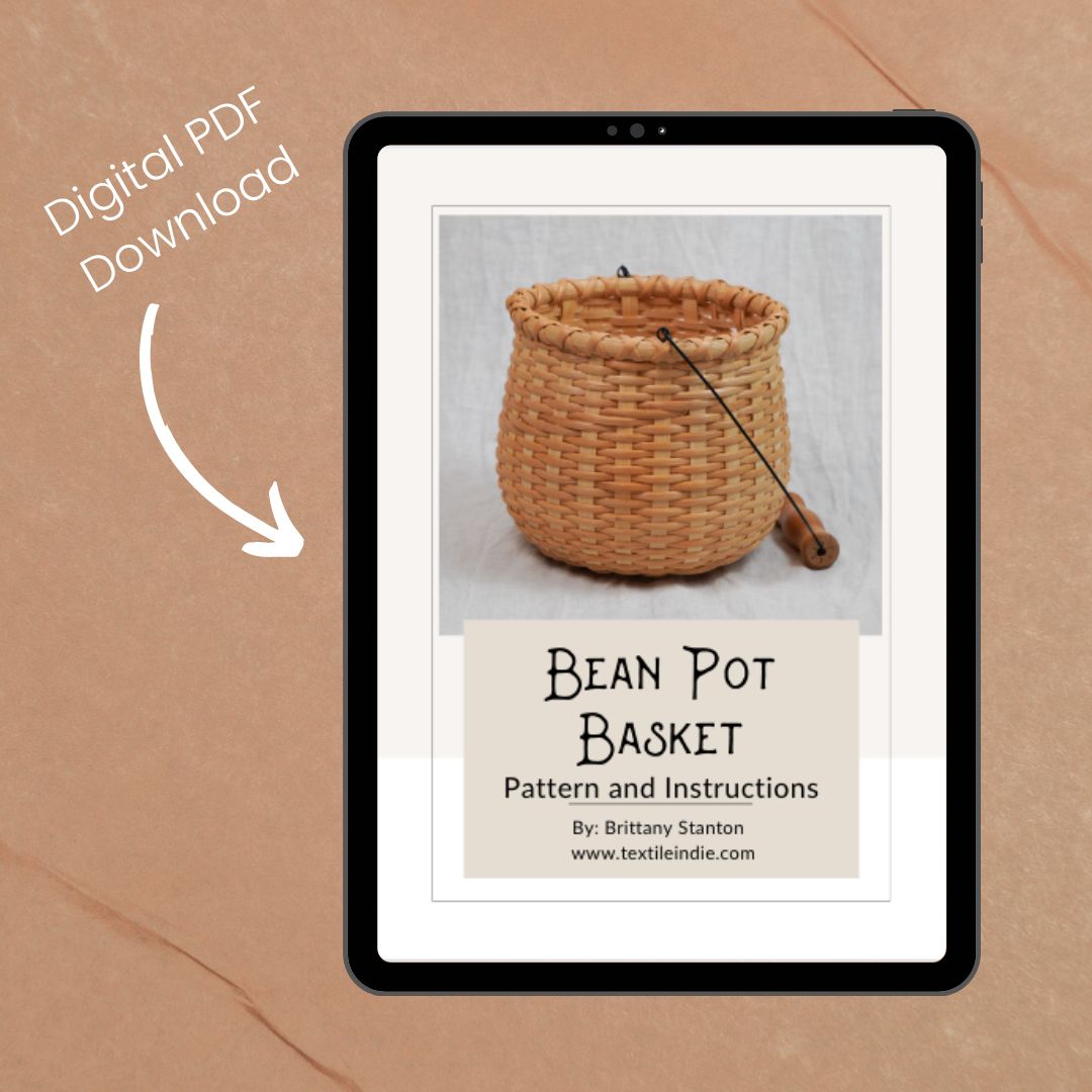 Bean Pot Basket Pattern and Instruction Manual
