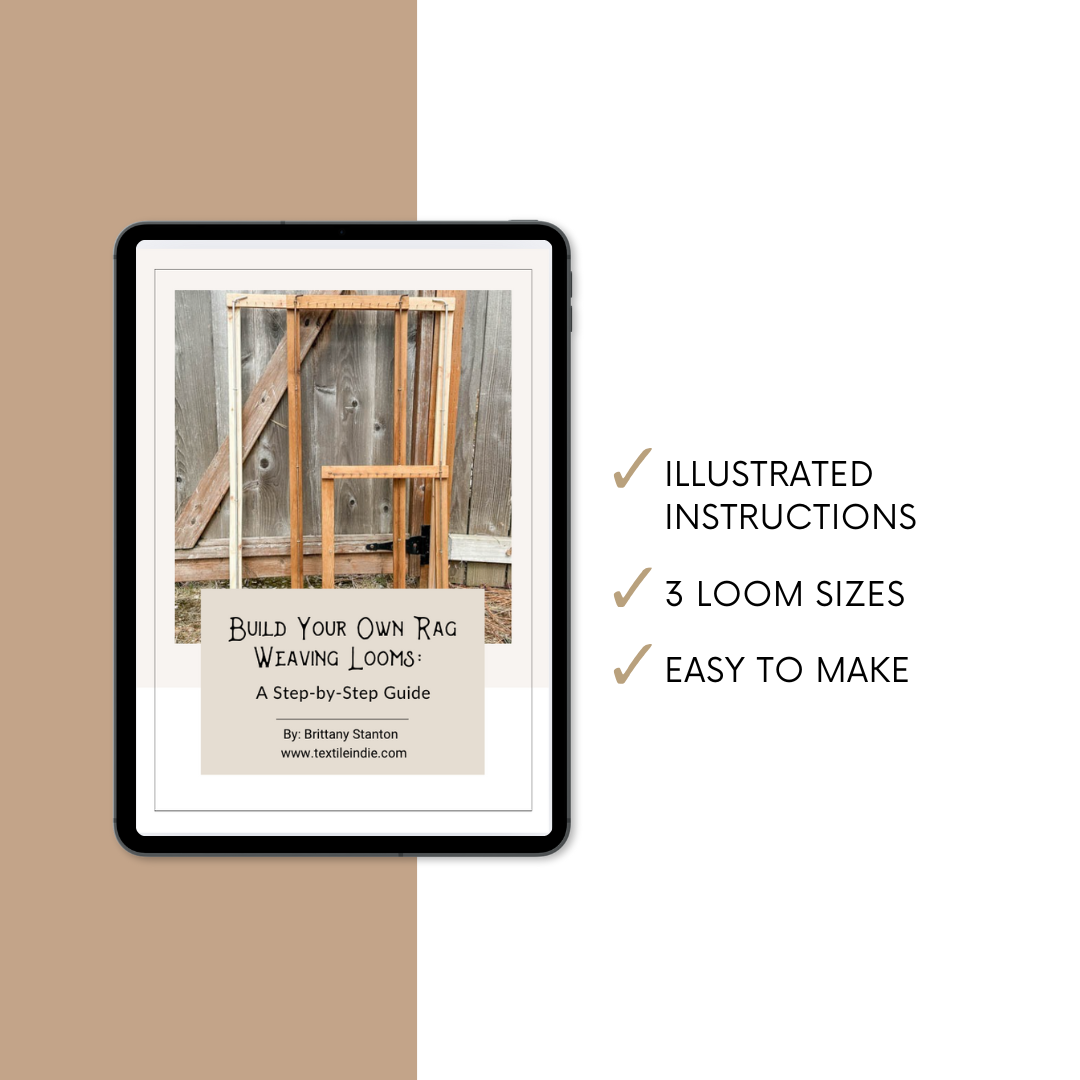 Rag Rug Loom Pattern and Instructions (PDF)