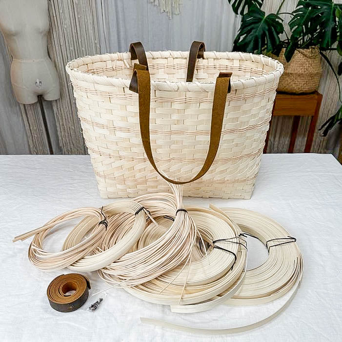 Randed Tote Basket Weaving Kit