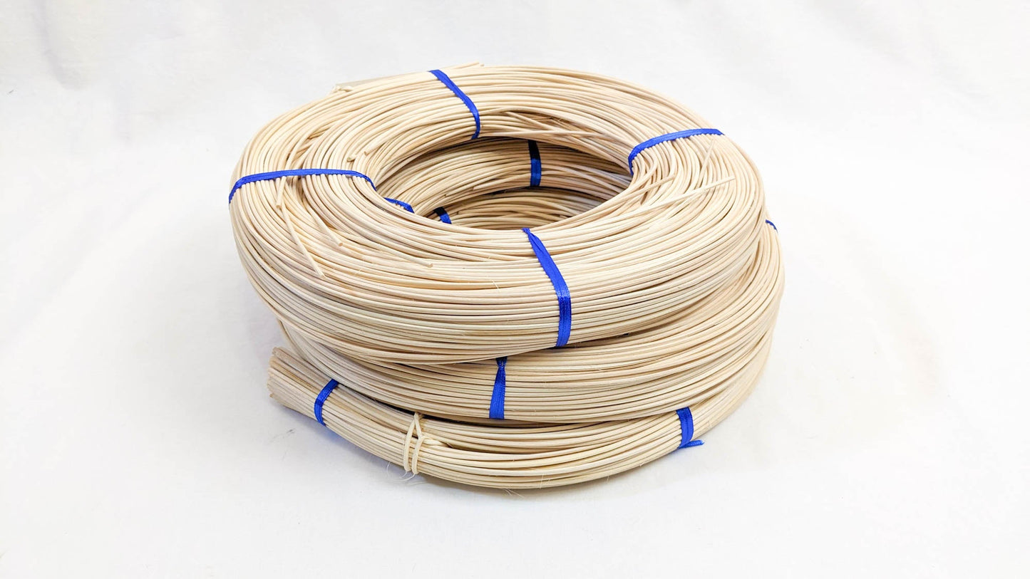Round Reed #4 - 1 Pound Coil - Textile Indie