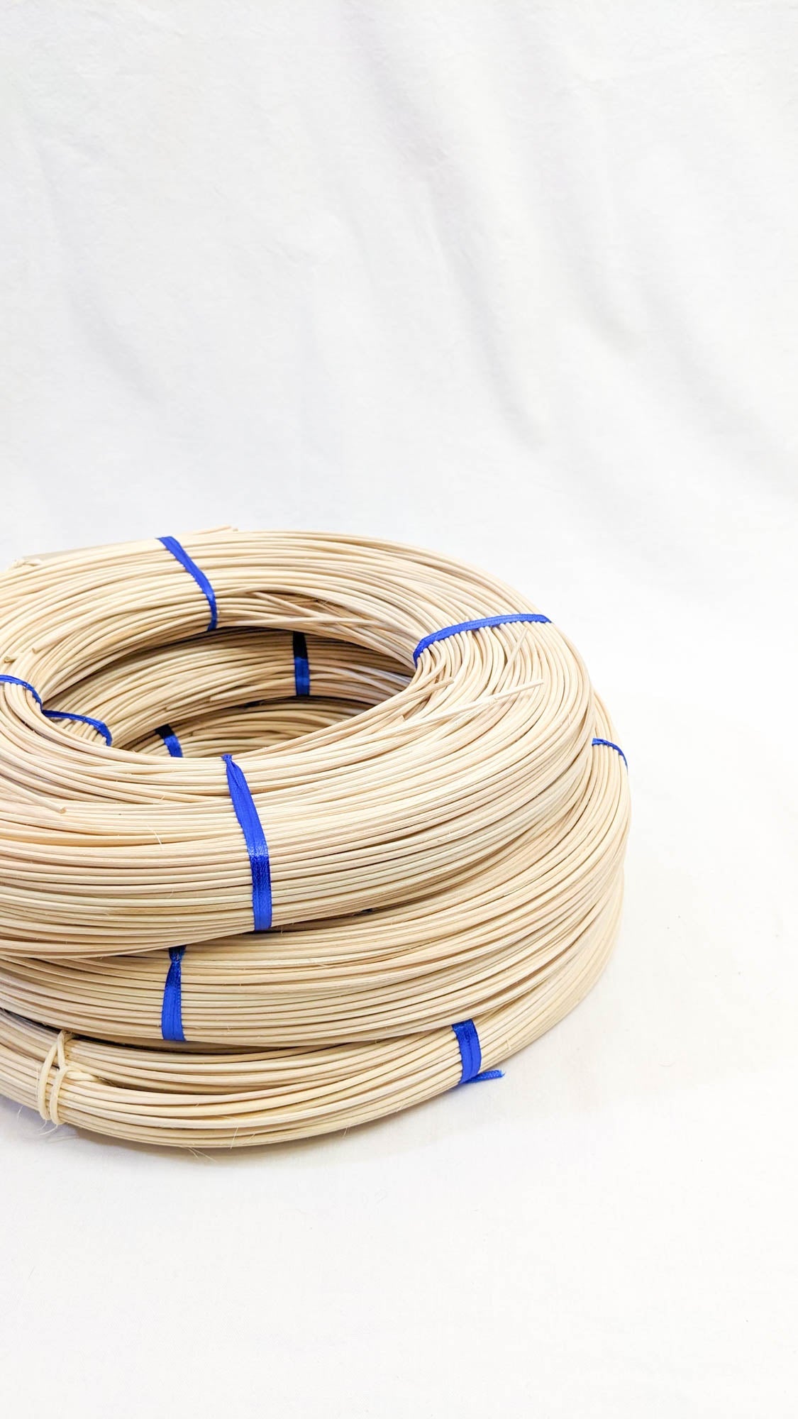 Round Reed #4 - 1 Pound Coil - Textile Indie