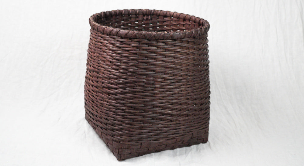 Crazy Twill Storage Basket Pattern and Instruction Manual