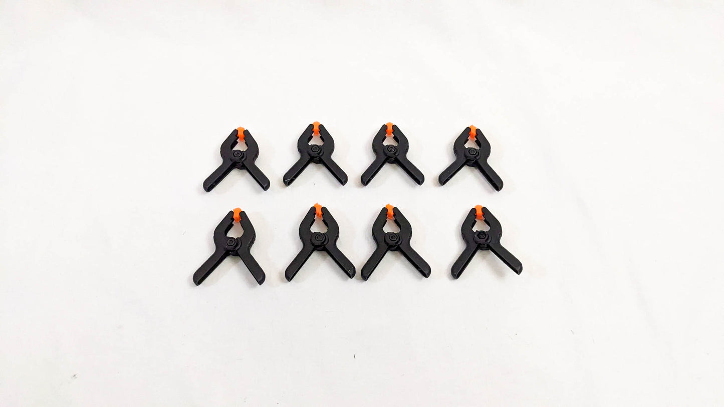 Plastic Clamps 2-inch set of 4 - Textile Indie