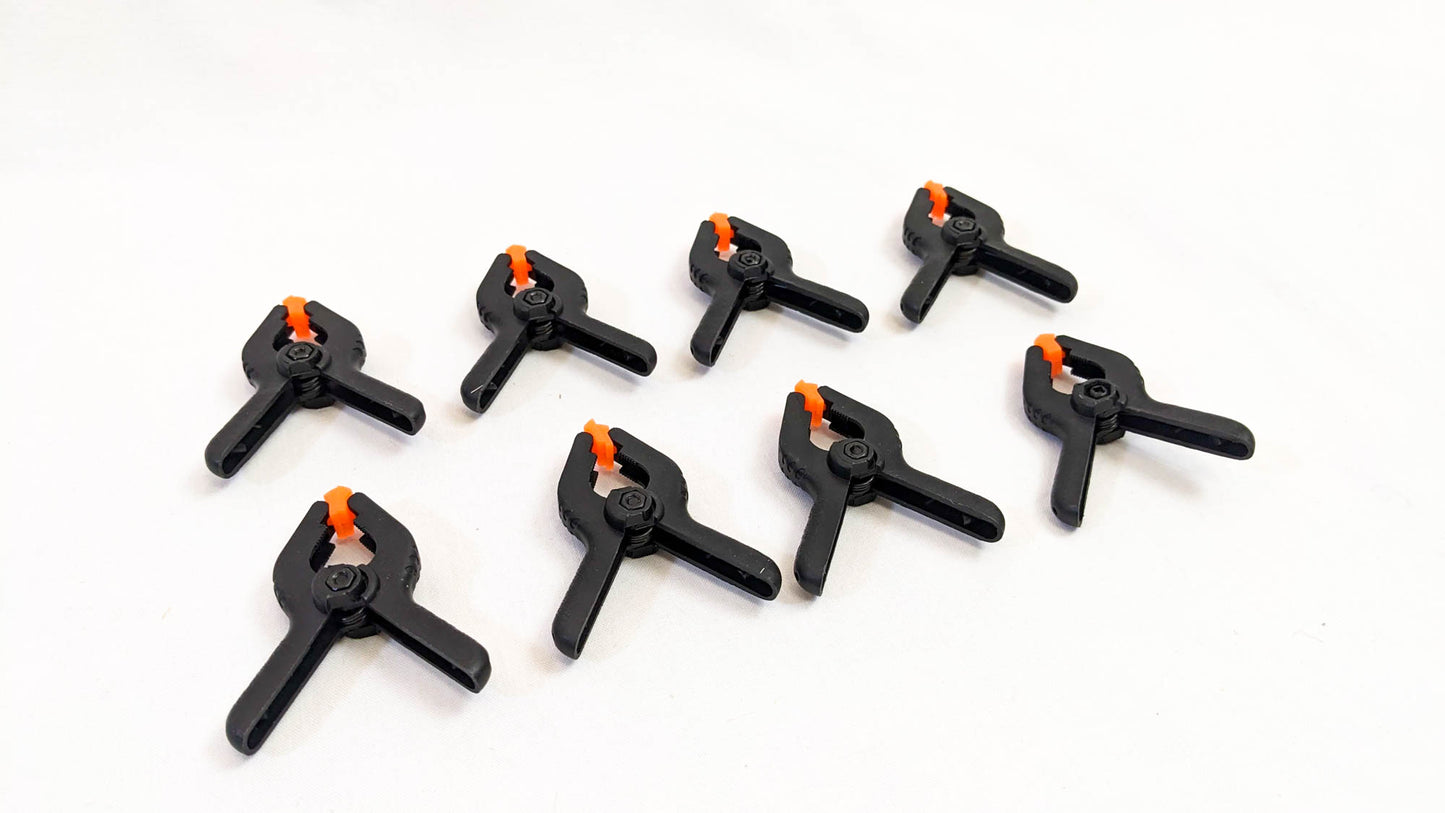 Plastic Clamps 2-inch set of 4 - Textile Indie