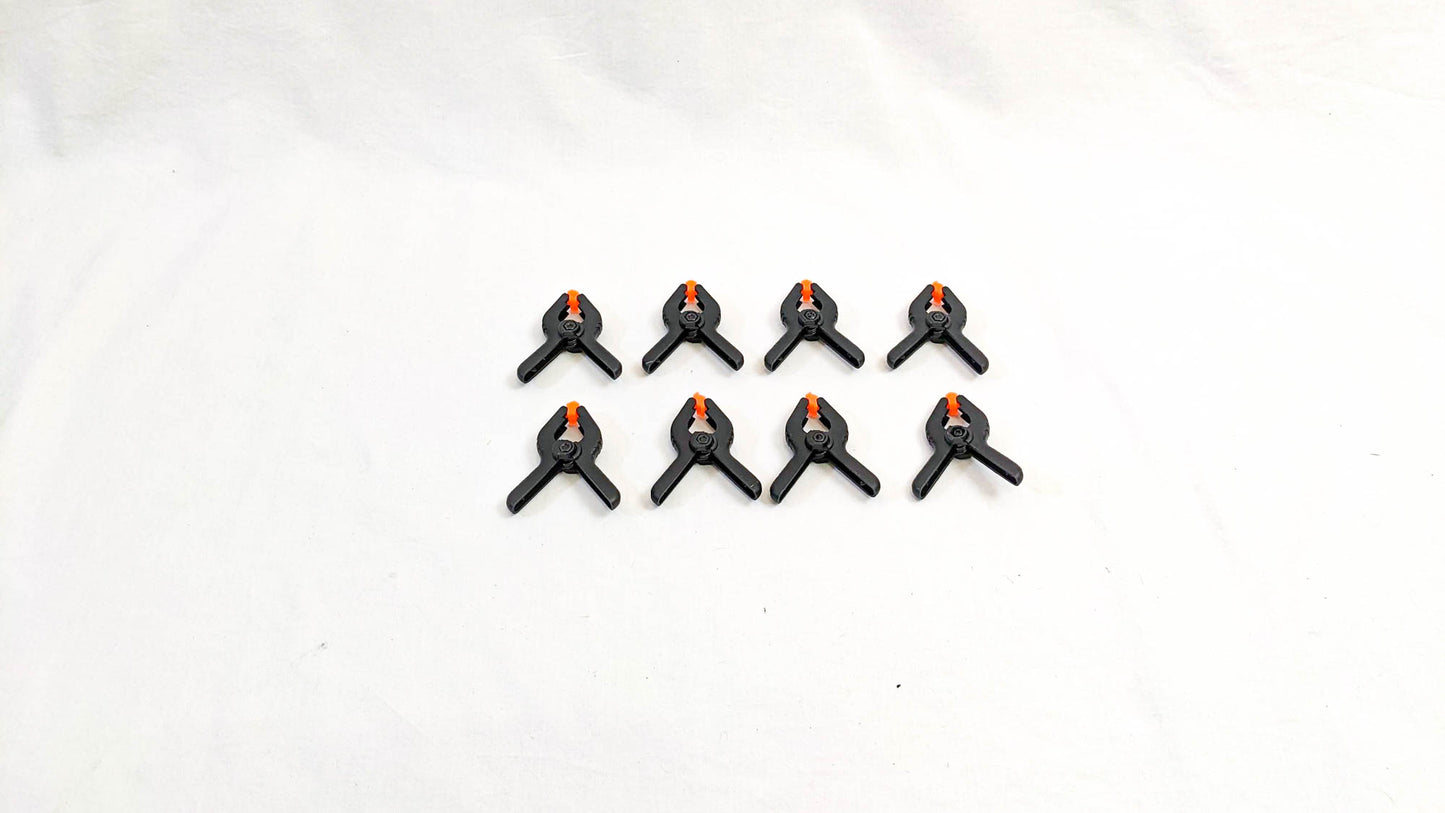 Plastic Clamps 2-inch set of 4 - Textile Indie