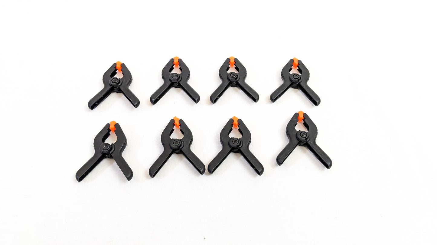 Plastic Clamps 2-inch set of 4 - Textile Indie
