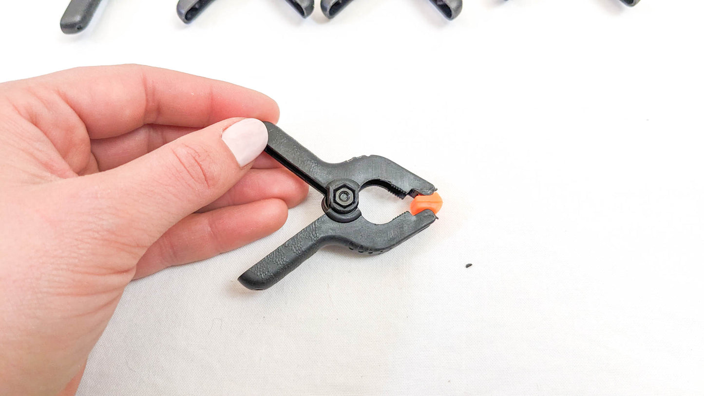 Plastic Clamps 2-inch set of 4 - Textile Indie