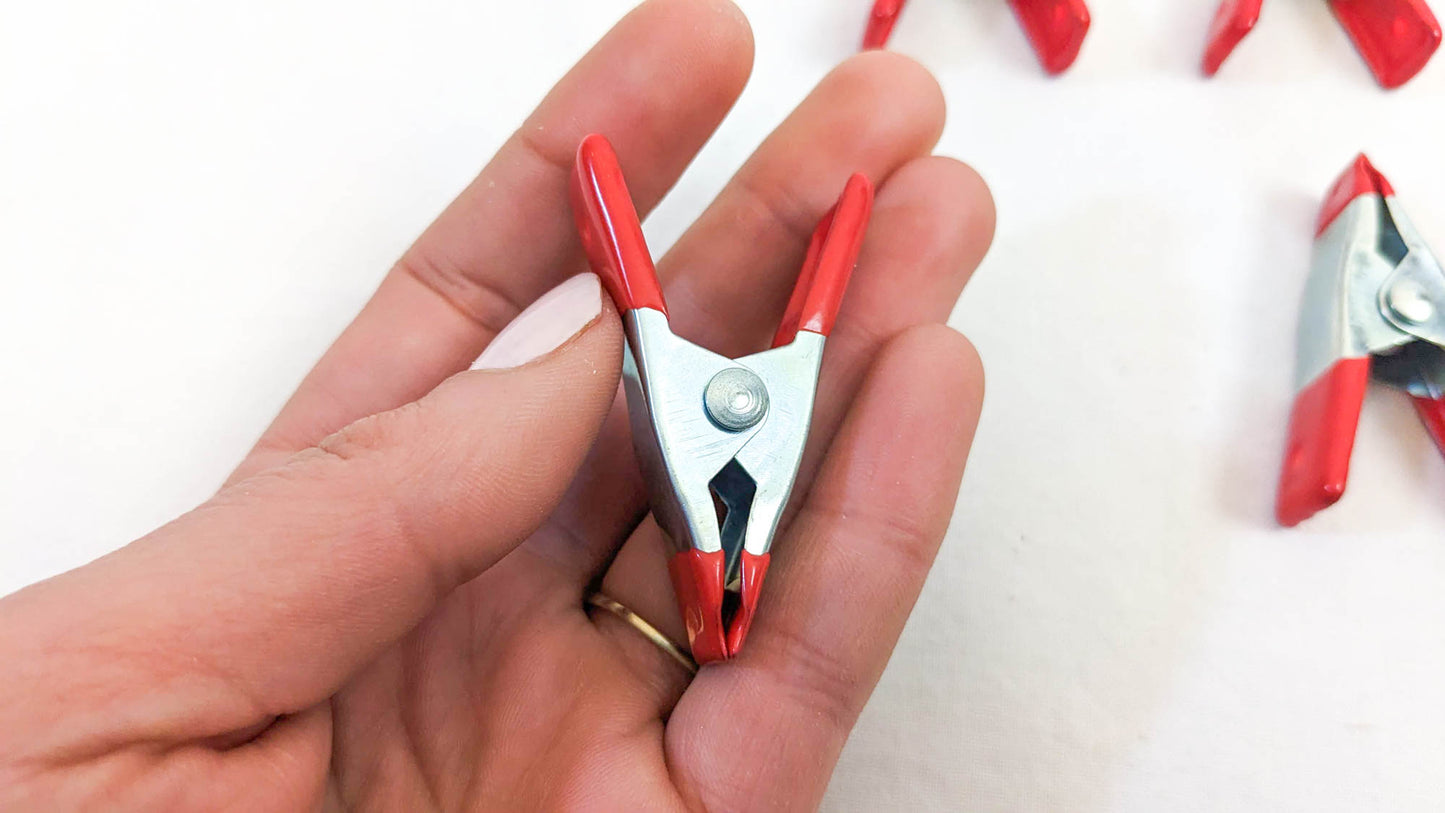 Metal Clamps - Set of 4 - Textile Indie