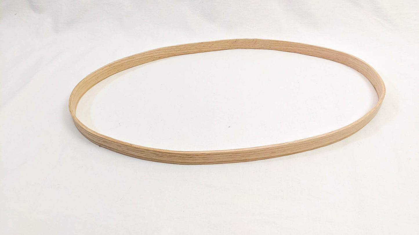 Oval Hoop: 12" x 20"