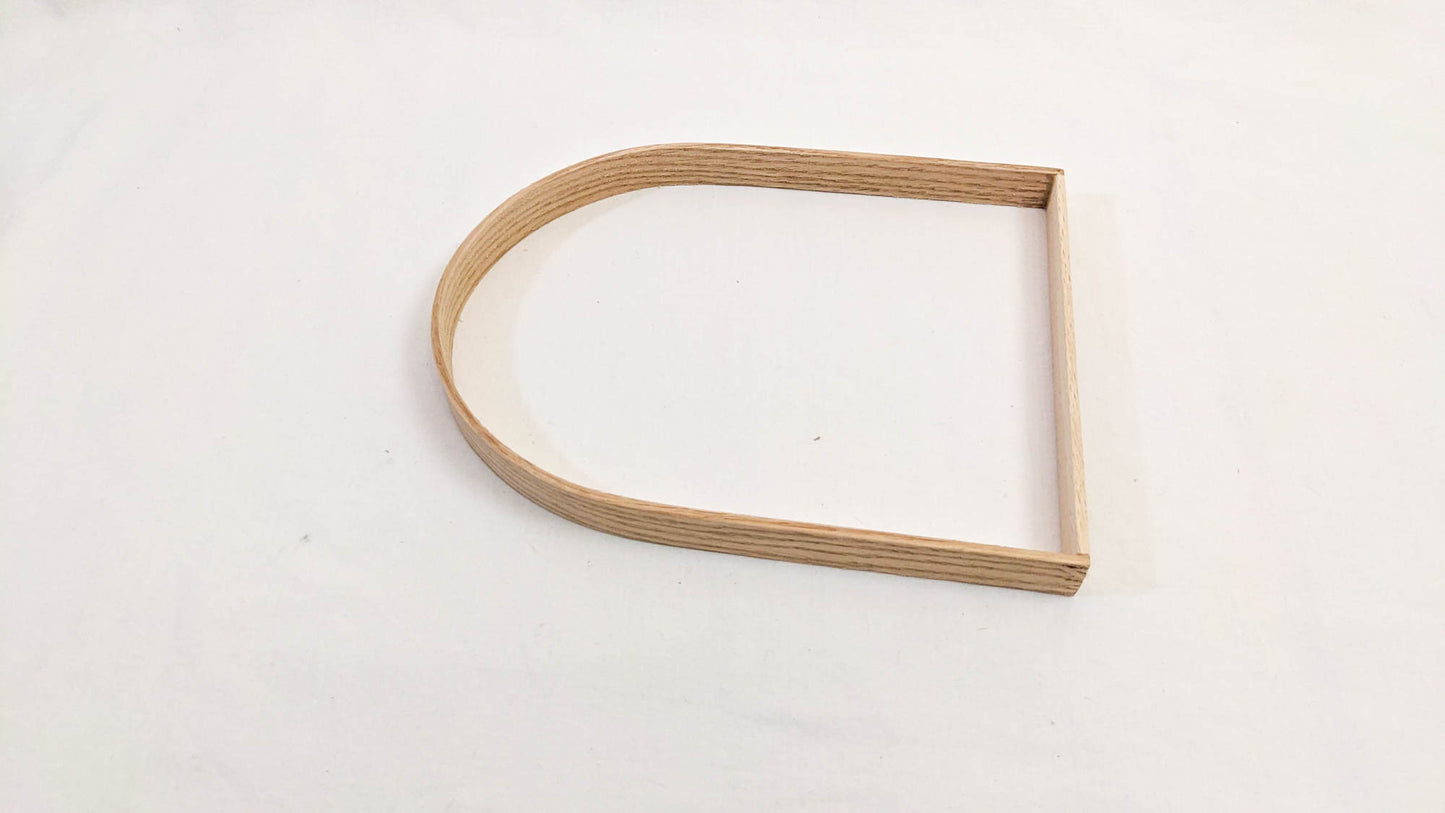 D Handle: 8" Wide x 12" Tall - Textile Indie
