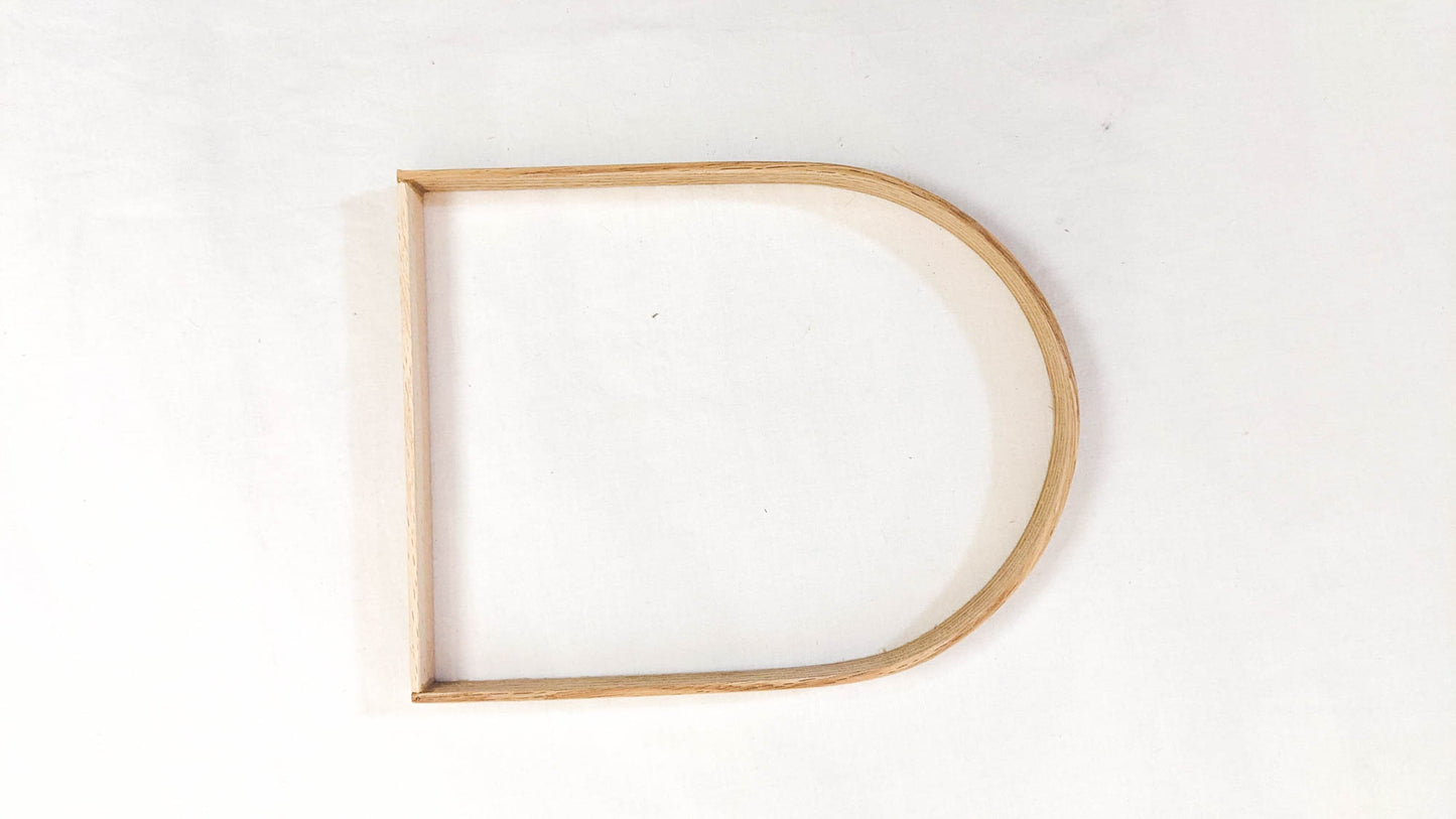 D Handle: 8" Wide x 12" Tall - Textile Indie