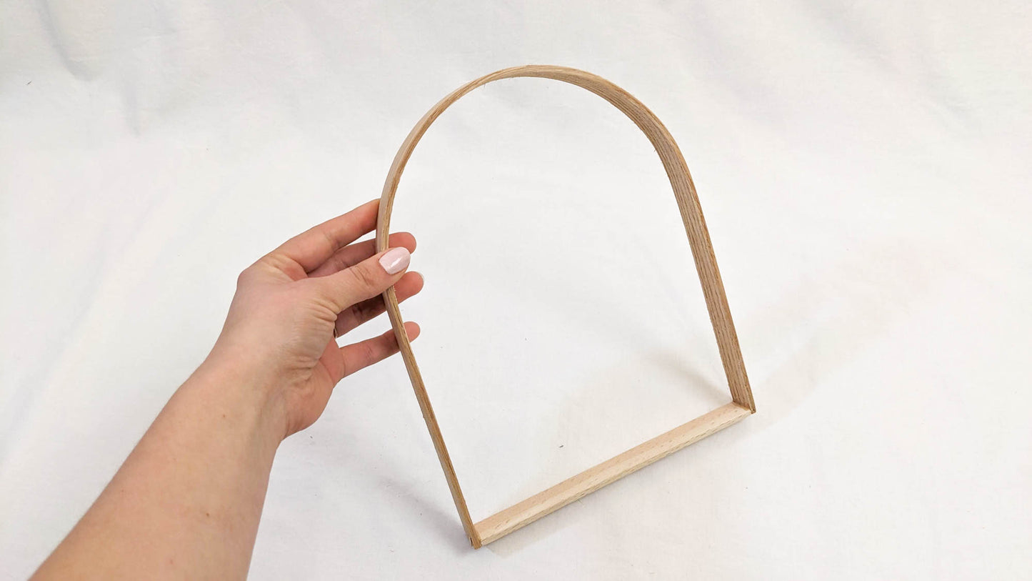 D Handle: 8" Wide x 12" Tall - Textile Indie