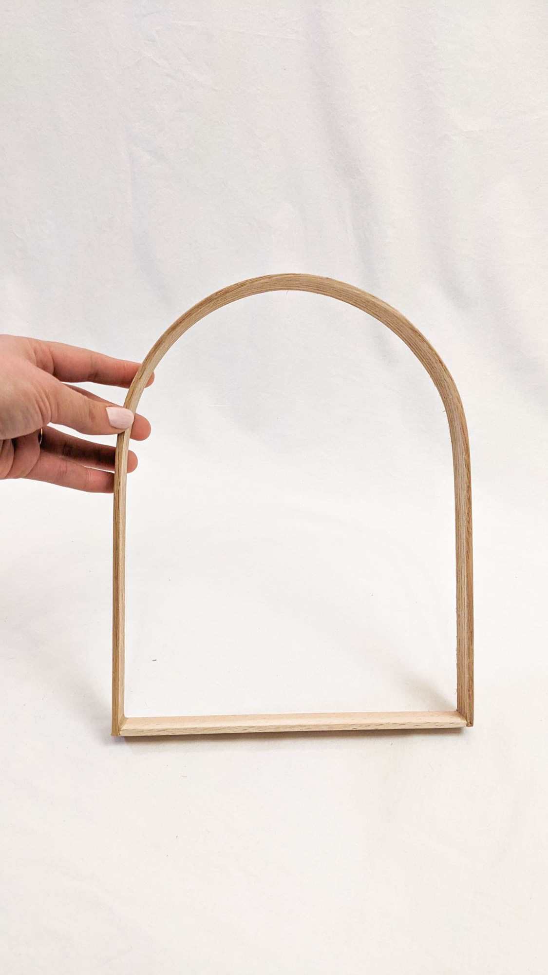 D Handle: 8" Wide x 12" Tall - Textile Indie
