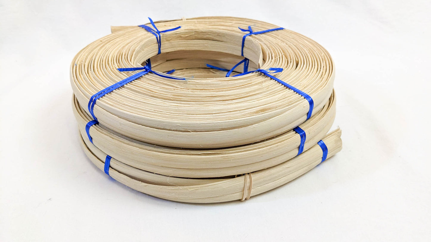 5/8" Flat-Oval Reed - 1 Pound Coil - Textile Indie