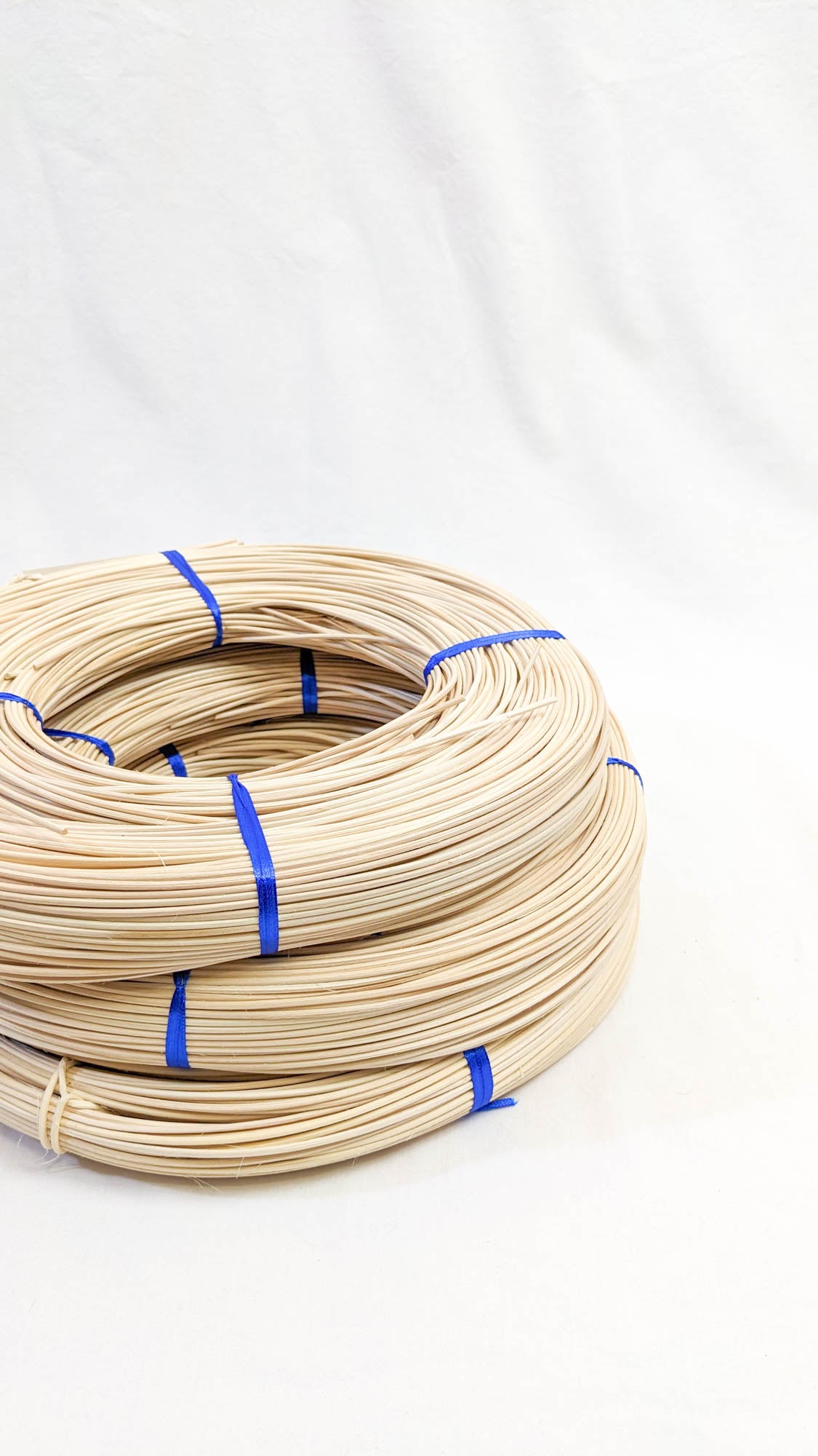Round Reed #3 - 1 Pound Coil - Textile Indie