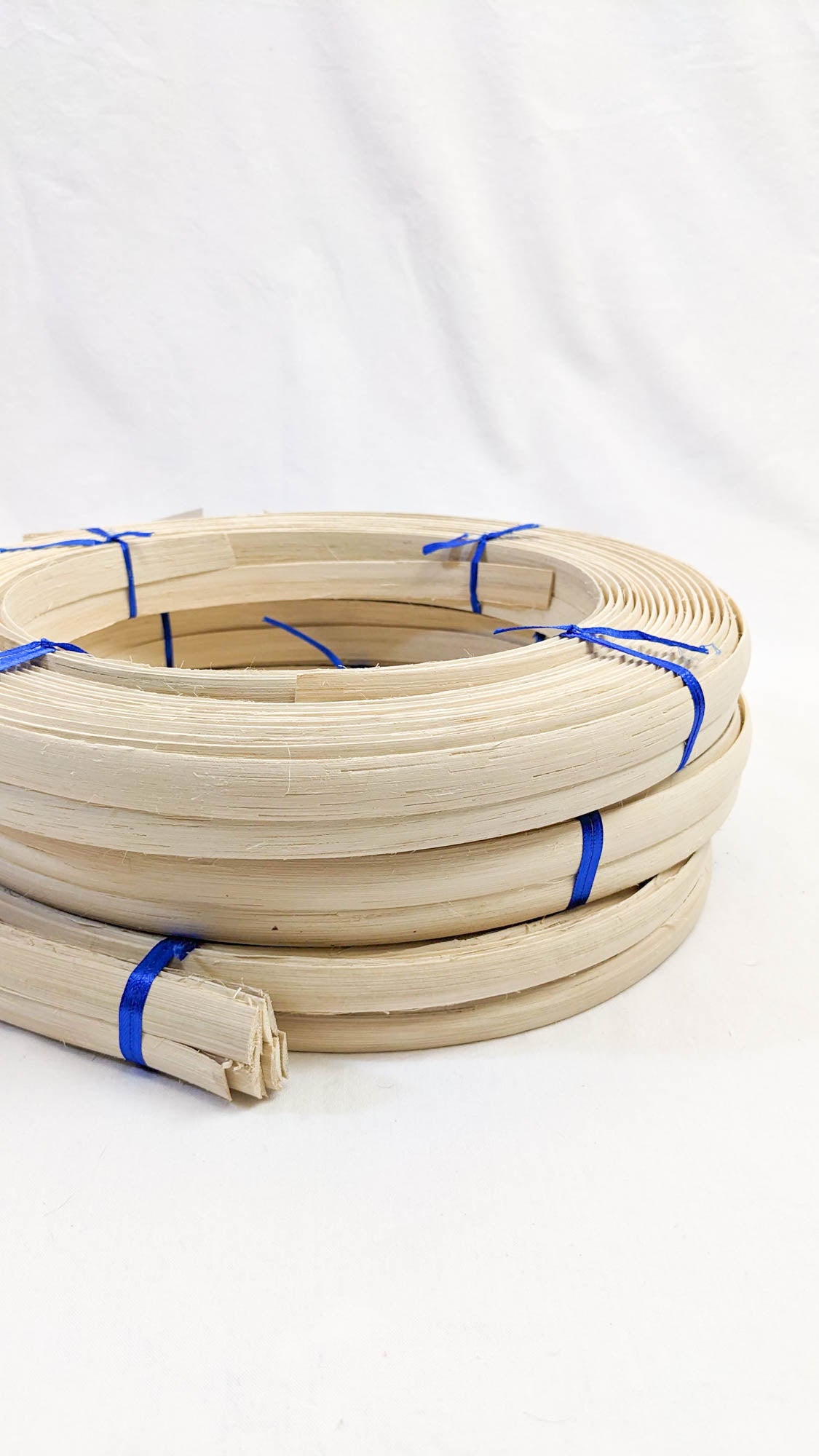 Flat-oval reed 1/2" - 1 Pound Coil - Textile Indie