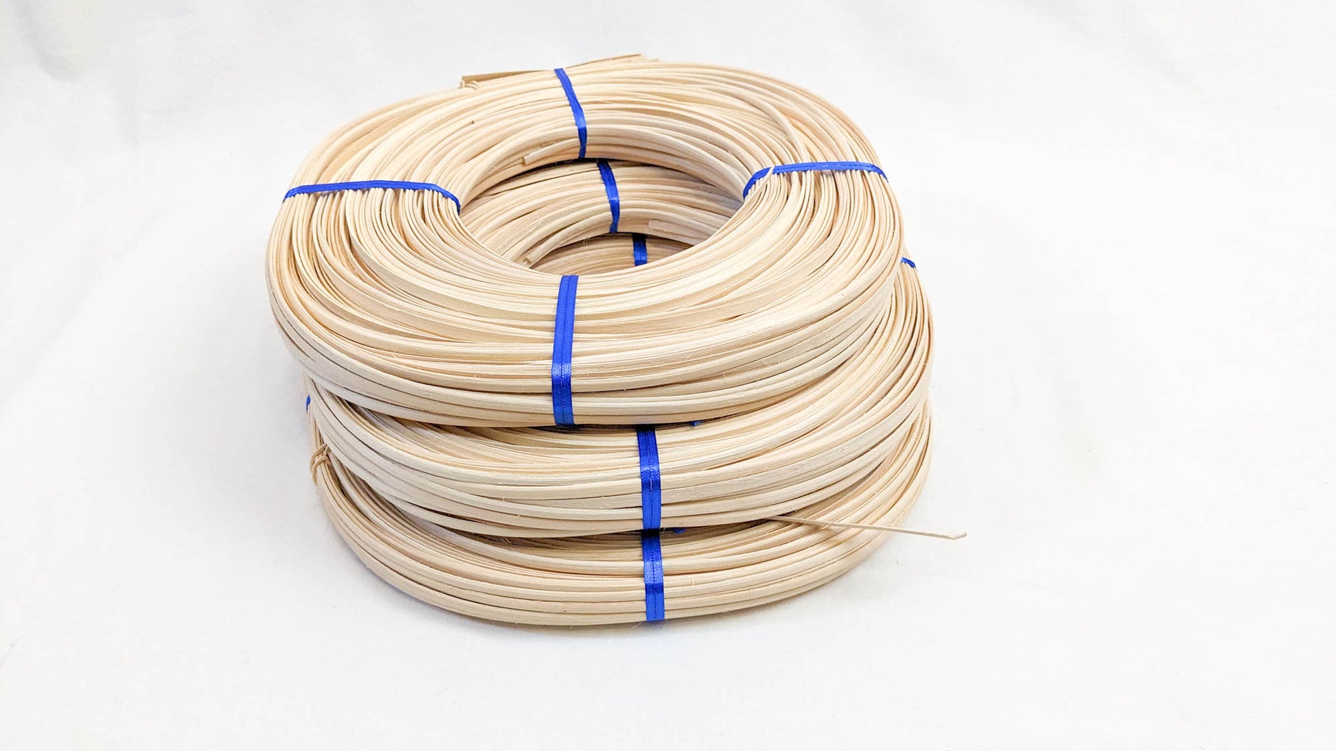Flat-oval reed 1/4" - 1 Pound Coil - Textile Indie