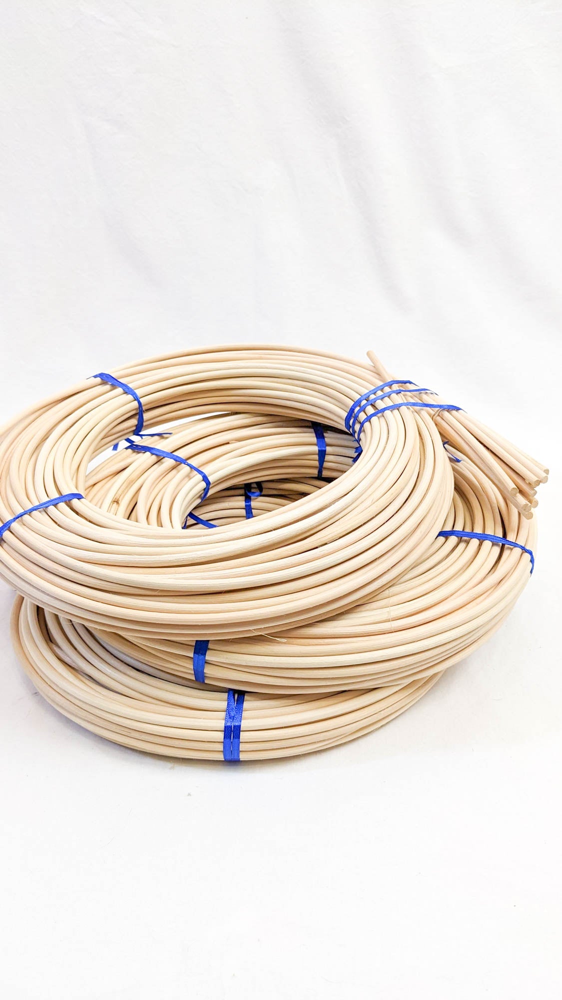 Round Reed #7 - 1 Pound Coil - Textile Indie
