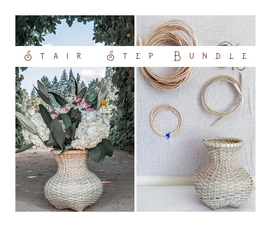 Stair-Step Vase Basket Weaving Bundle