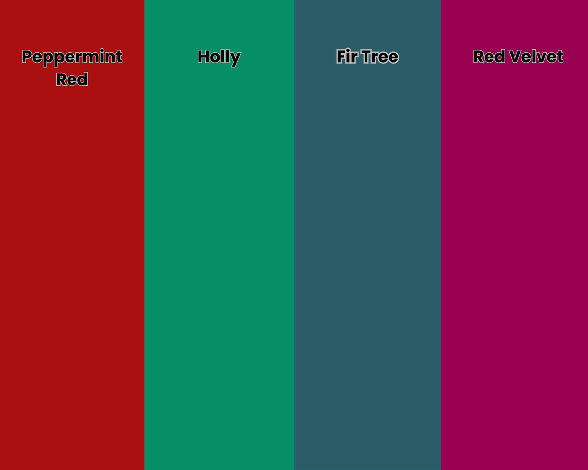 Limited Edition Classic Christmas Dyed Reed Collection