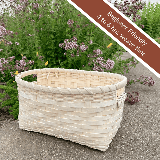 Handled Storage Basket Weaving Kit