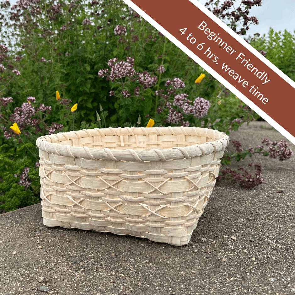 Cross-Stitch Napkin Basket Weaving Kit