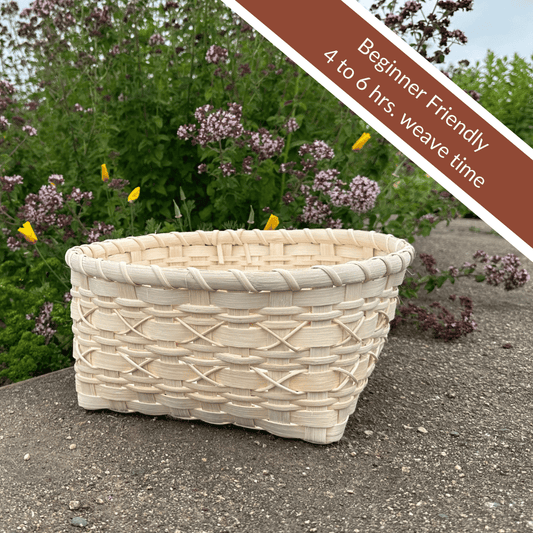 Cross-Stitch Napkin Basket Weaving Kit