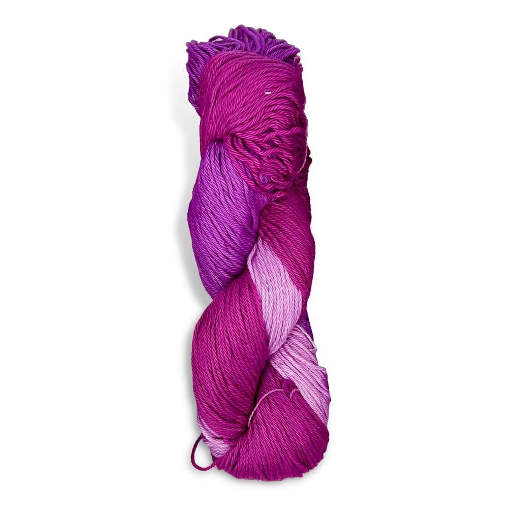 Hand Dyed Cotton Yarn Multi-Colored | DK Weight 100 Grams, 200 Yards, 4 Ply - Textile Indie 