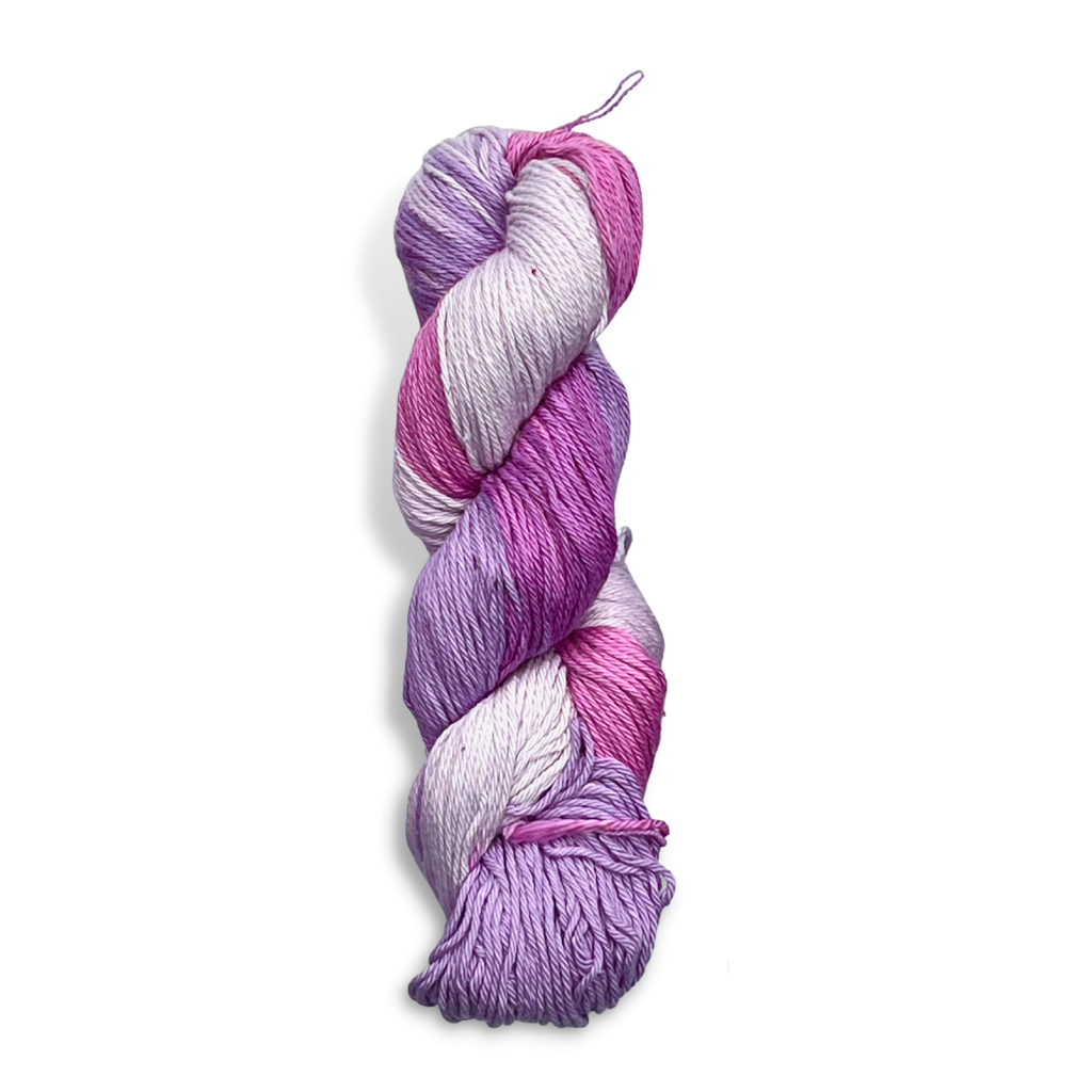 Hand Dyed Cotton Yarn Multi-Colored | DK Weight 100 Grams, 200 Yards, 4 Ply - Textile Indie 