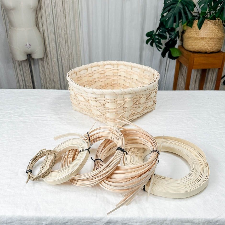 Cross-Stitch Napkin Basket Weaving Kit