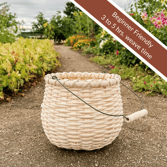 Bean Pot Basket Weaving Kit