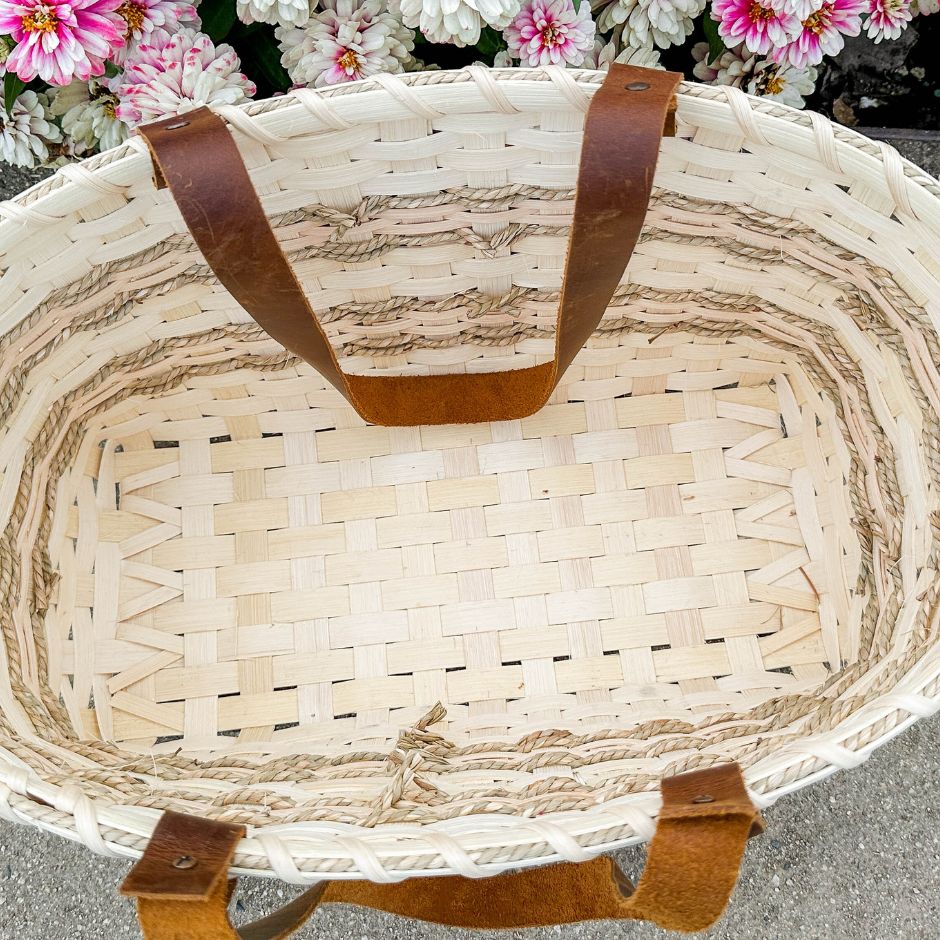 Picnic Tote - Basket Weaving Pattern (PDF)