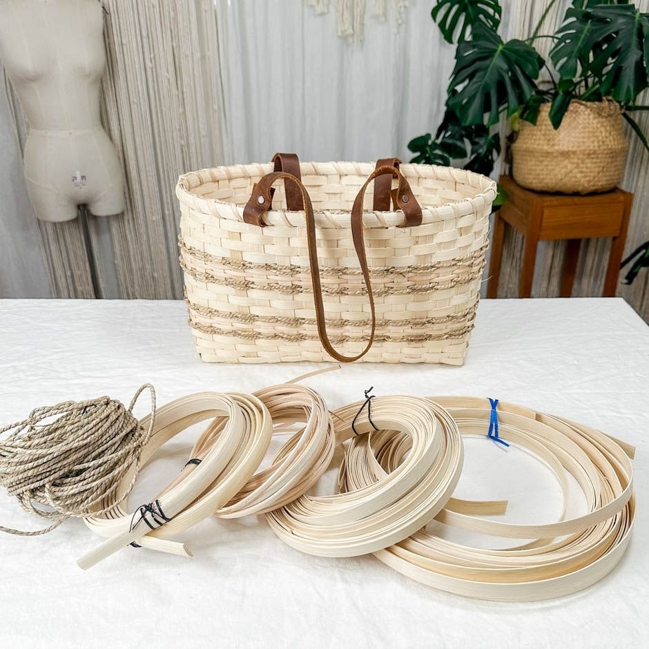 Picnic Tote Basket Weaving Kit