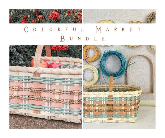 Colorful Market Basket Weaving Bundle
