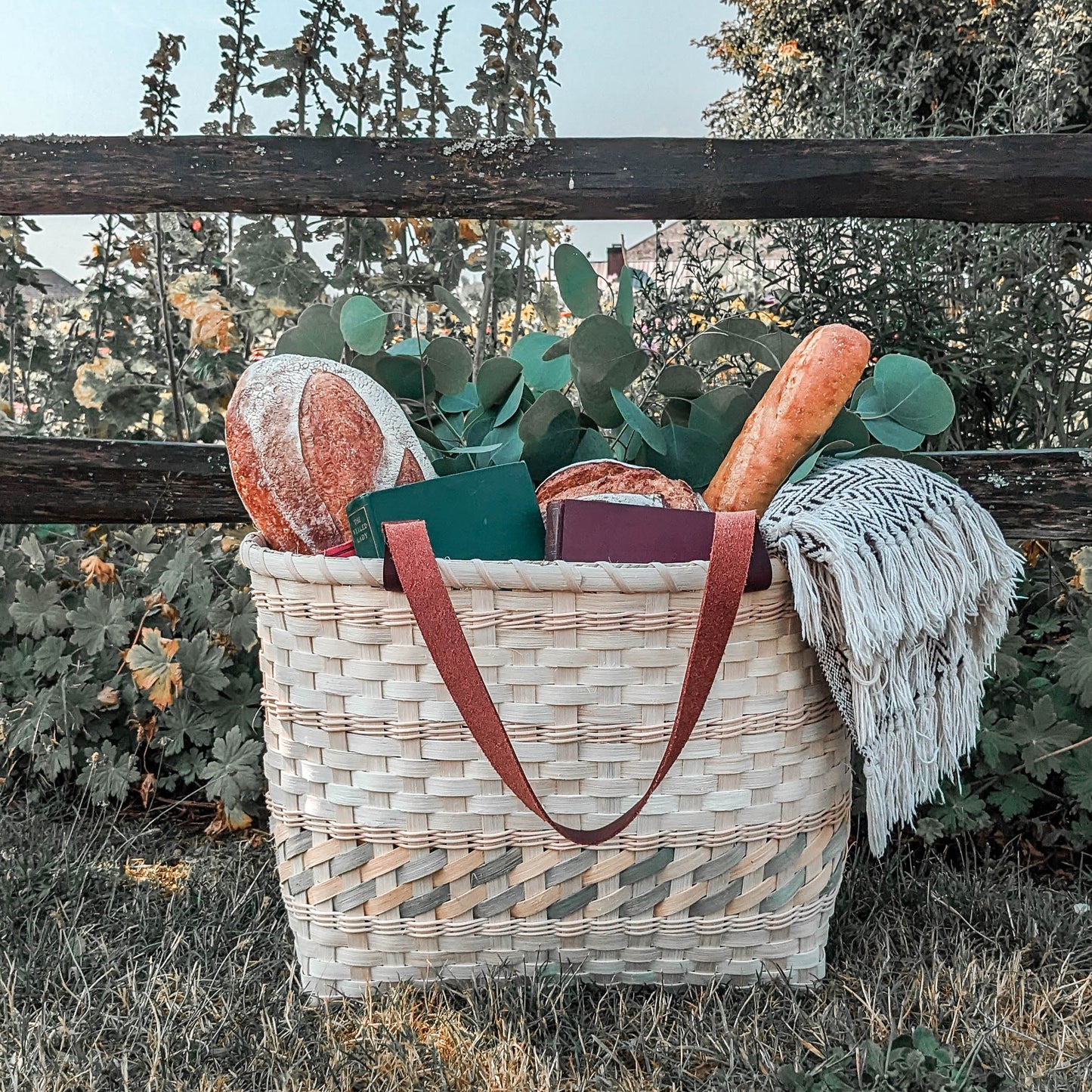 Randed Tote Basket Weaving Bundle