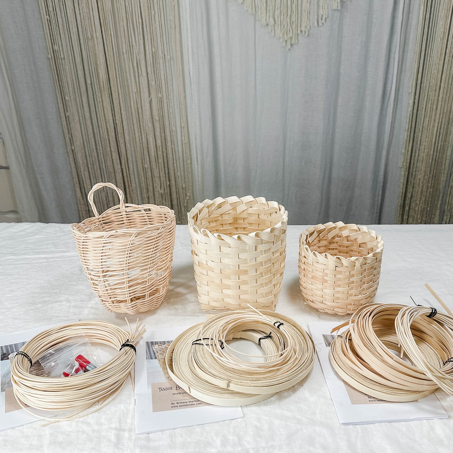 Beginner Basketry Kit Set