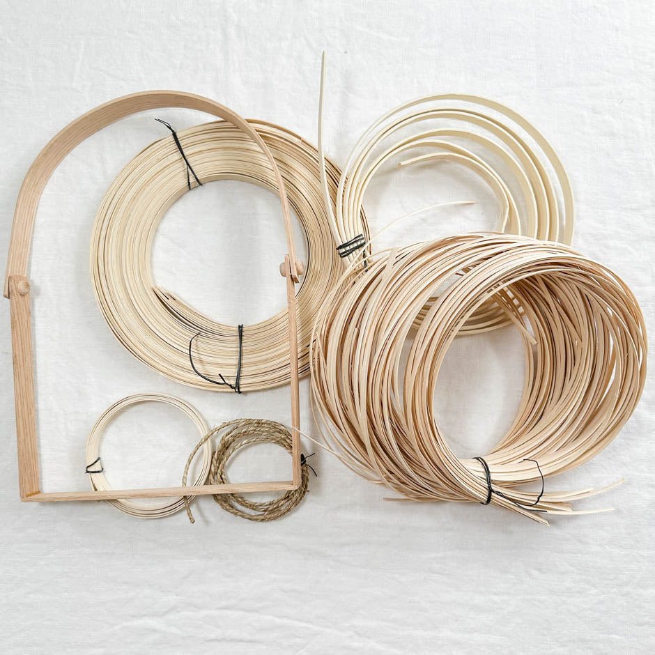 Braided Market Swing-Handle Basket Weaving Kit