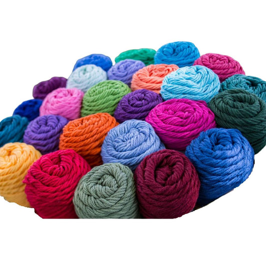 Cotton Fleece DK Weight Yarn | 215 Yards | 80% Pima Cotton 20% Merino Wool