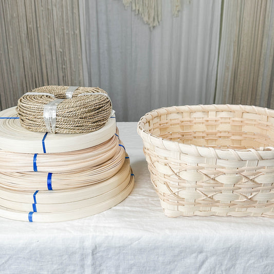 Bulk Reed Bundle: Cross-Stitch Napkin Basket