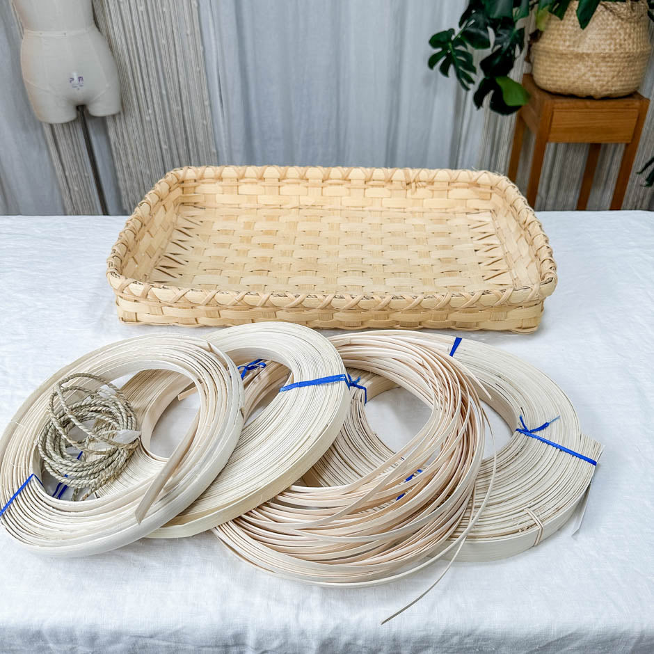 Coffee Table Tray Basket Weaving Kit