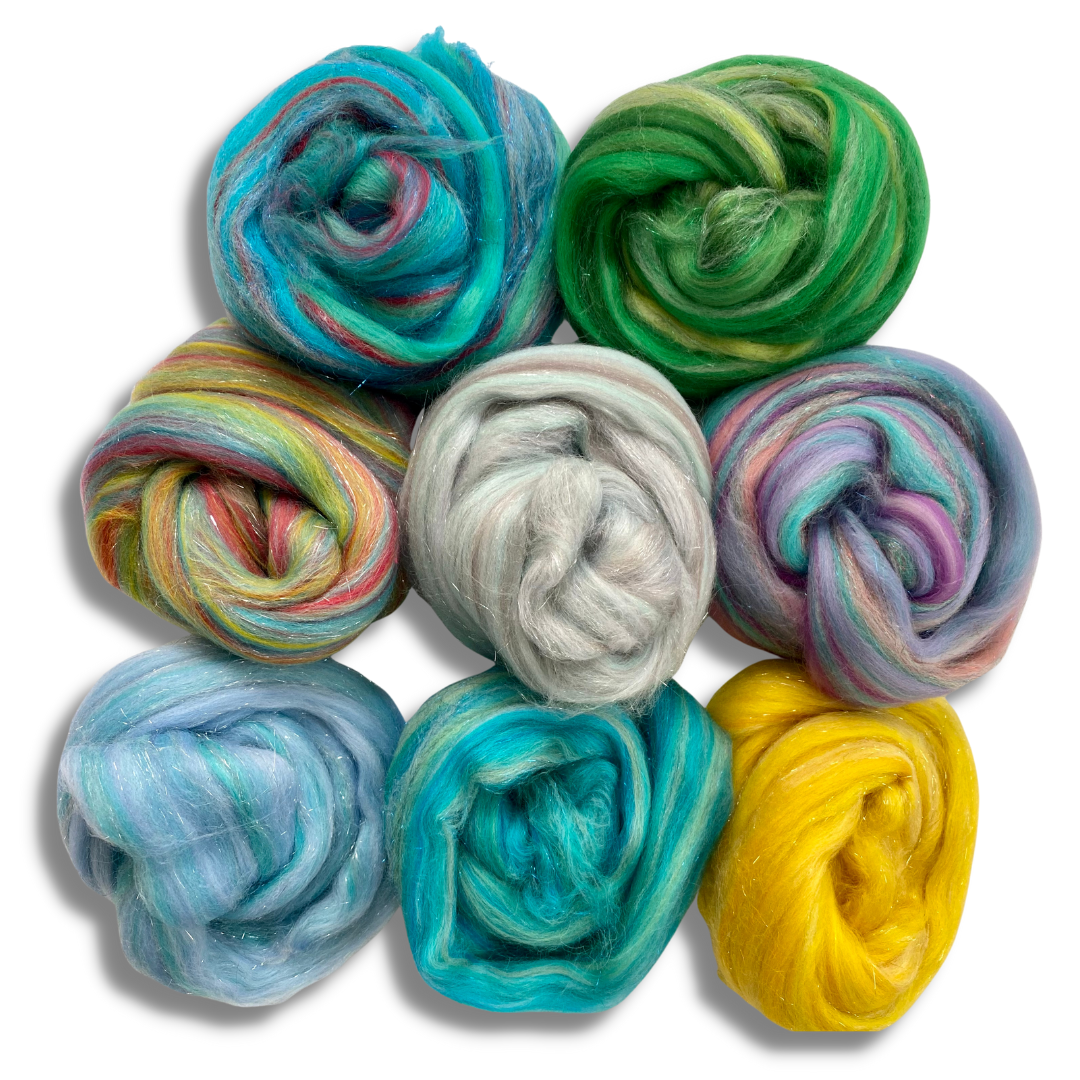 Enchanted Lands Blend Variety Pack | 8 Super Soft, Luxurious Blended Colors - Textile Indie 