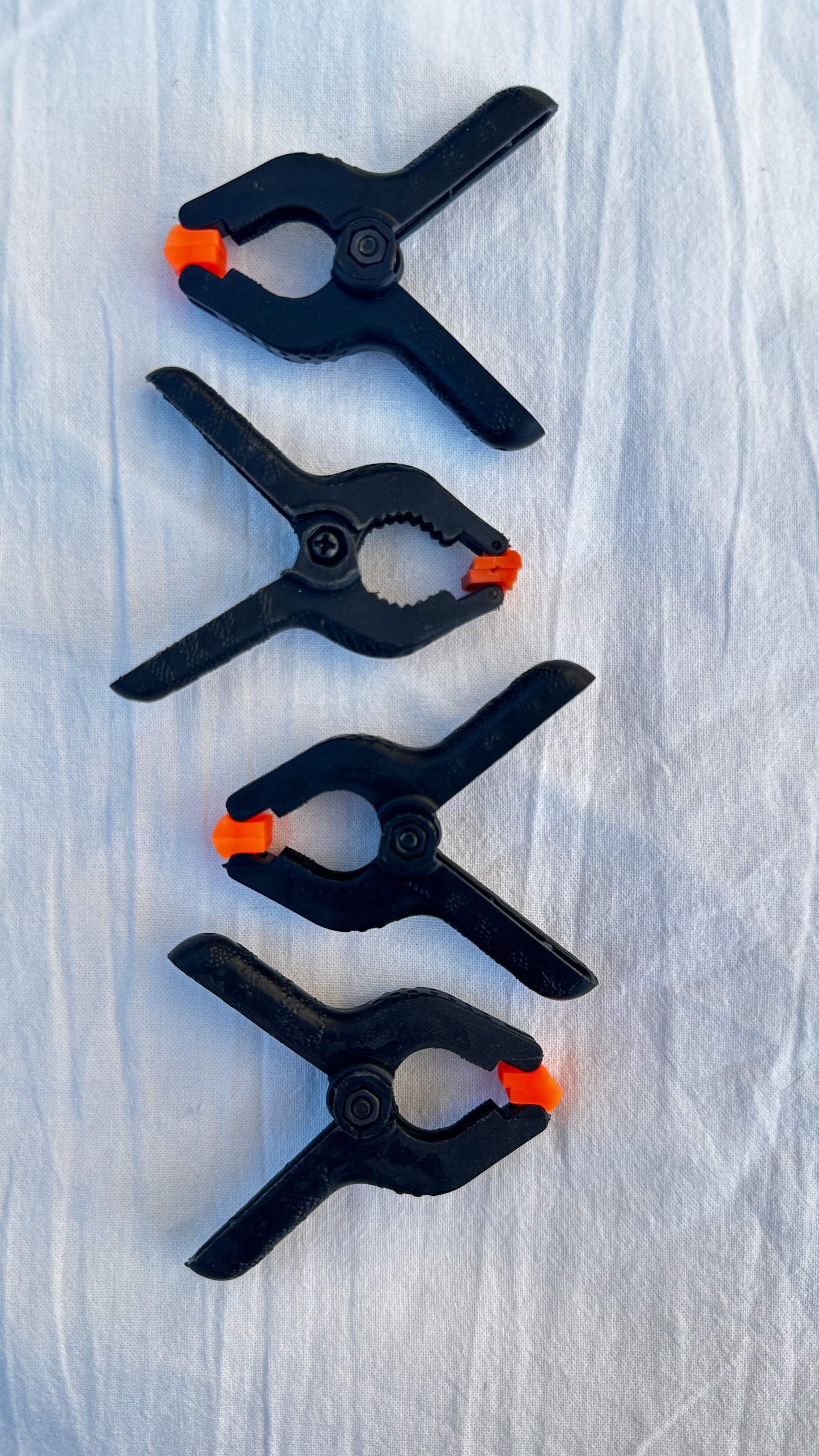 Plastic Clamps 2-inch set of 4