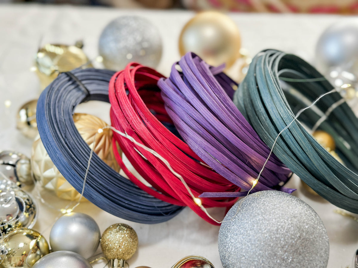 Limited Edition Gem Stone Inspired Dyed Reed Collection